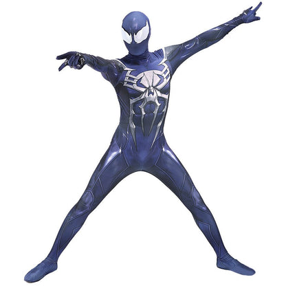 PS4 2099 Spider Man Venom Symbiote Jumpsuits Adult Halloween Bodysuit