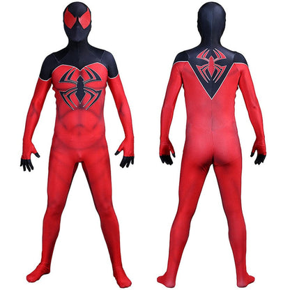 Scarlet Kaine Spider-man Jumpsuits Cosplay Costume Adult Bodysuit