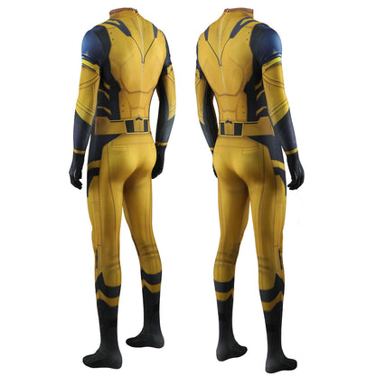 Wolverine Deadpool 3 Jumpsuits Cosplay Costume Adult Halloween Bodysuit