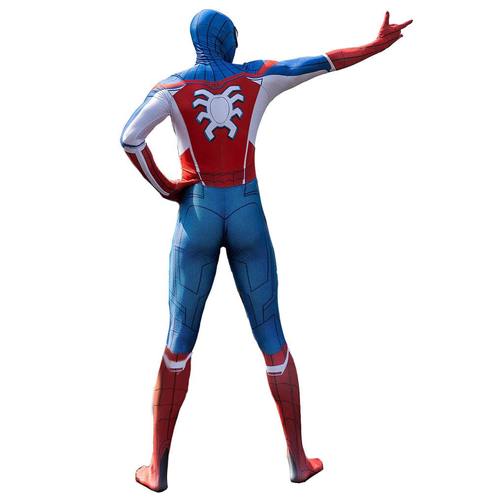 Captain America Spider-Man Symbiote Homecoming Jumpsuits Adult Costume