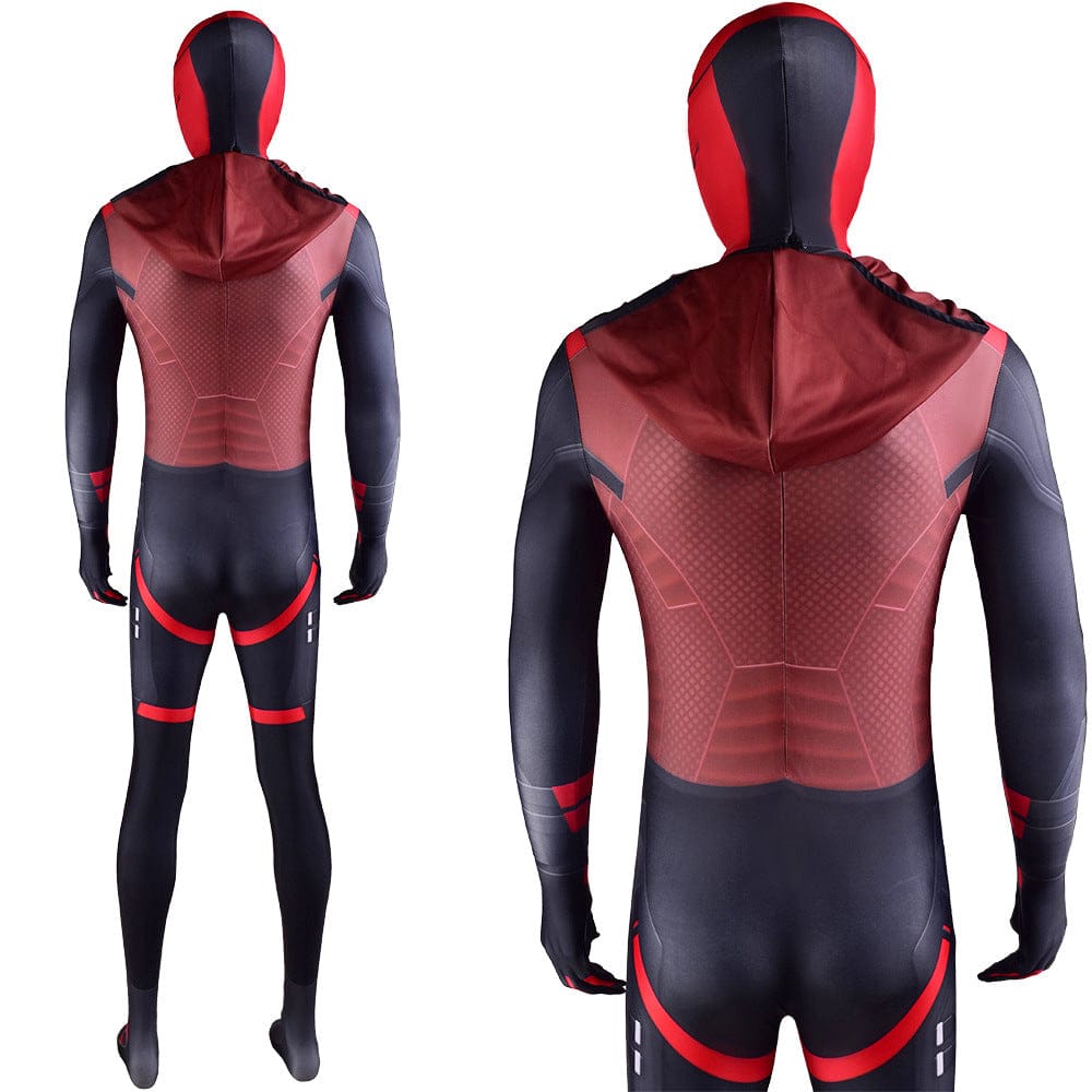 Gotham Knights Jason Todd Red Hood Jumpsuits Costume Adult Bodysuit