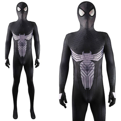 Spider Man 3 Black Ver3 Jumpsuits Cosplay Costume Adult Bodysuit