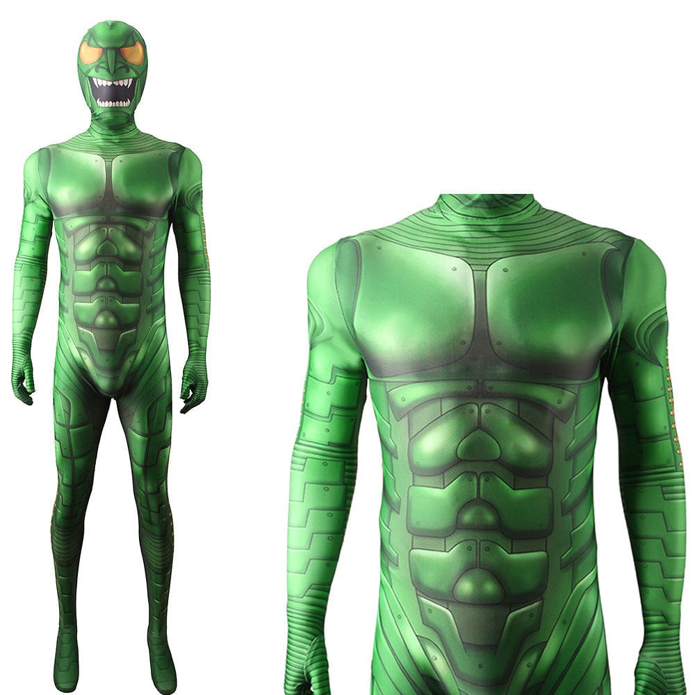 Spider-man No Way Home Green Goblin Jumpsuits Costume Adult Bodysuit