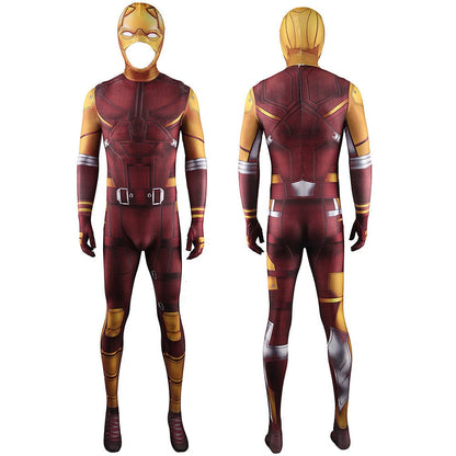 Daredevil Born Again Jumpsuits Cosplay Costume Adult Halloween Bodysuit