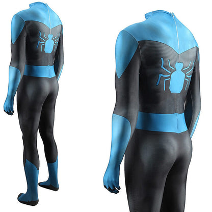 Fantastic Four SpiderMan Jumpsuit Costume Adult Halloween Bodysuit