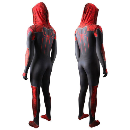 The Amazing Spider-man Hooded Jumpsuits Cosplay Costume Adult Bodysuit