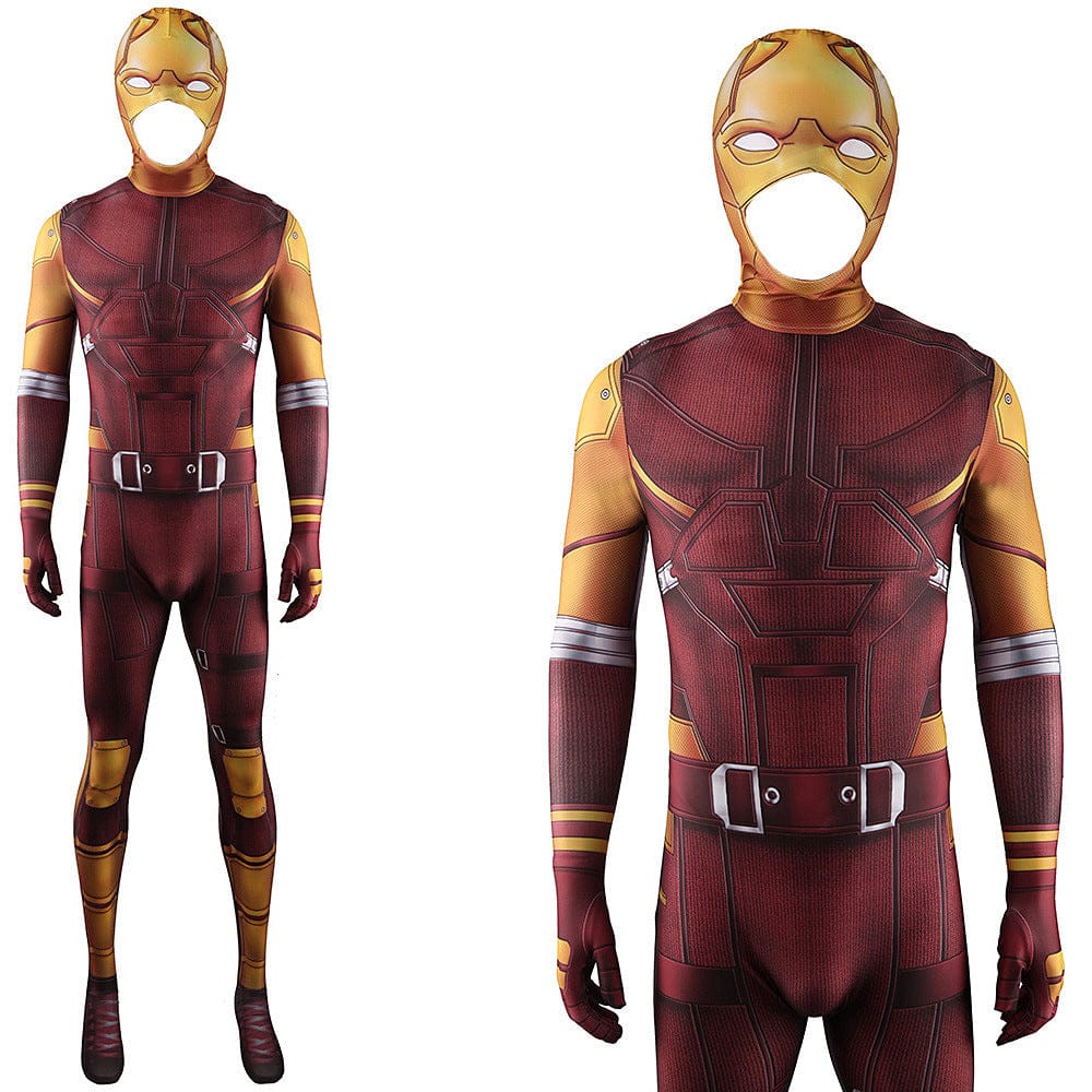 Daredevil Born Again Jumpsuits Cosplay Costume Adult Halloween Bodysuit