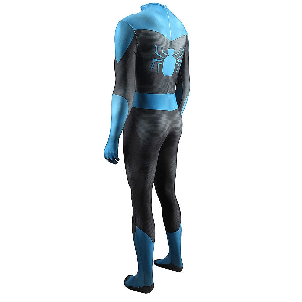 Fantastic Four SpiderMan Jumpsuit Costume Adult Halloween Bodysuit