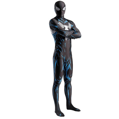 Black Venom Symbiote Spider man Jumpsuits Costume Adult Bodysuit