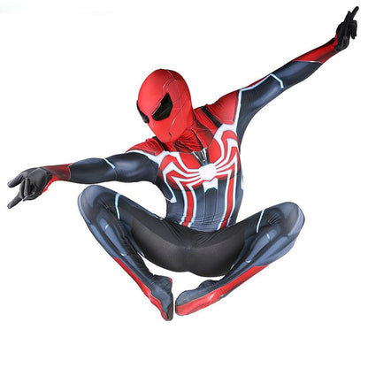 PS4 Velocity Spider-man Jumpsuits Adult Cosplay Costume