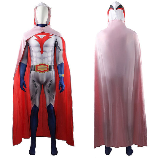 Gatchaman G-1 Ken Washio The Eagle Jumpsuits Costume Adult Bodysuit