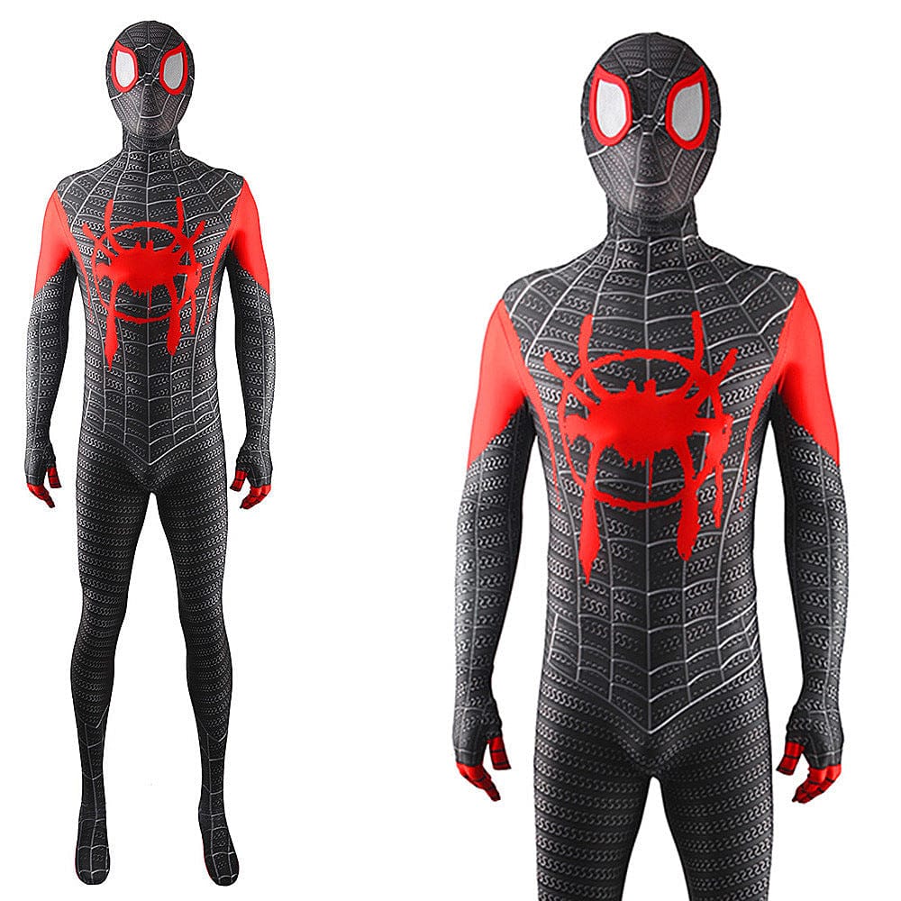 Spider-Man Into the Spider-Verse Miles Morales Jumpsuits Adult Bodysuit