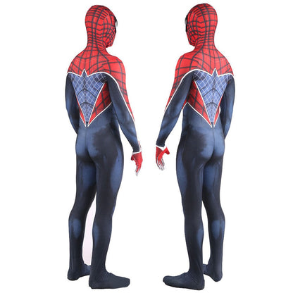 Punk Spider Man Suit PS4 Jumpsuits Cosplay Costume Adult Bodysuit