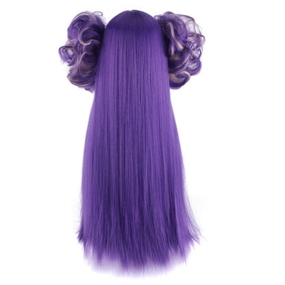 fgo fate grand order nitocris kimono version purple cosplay wigs