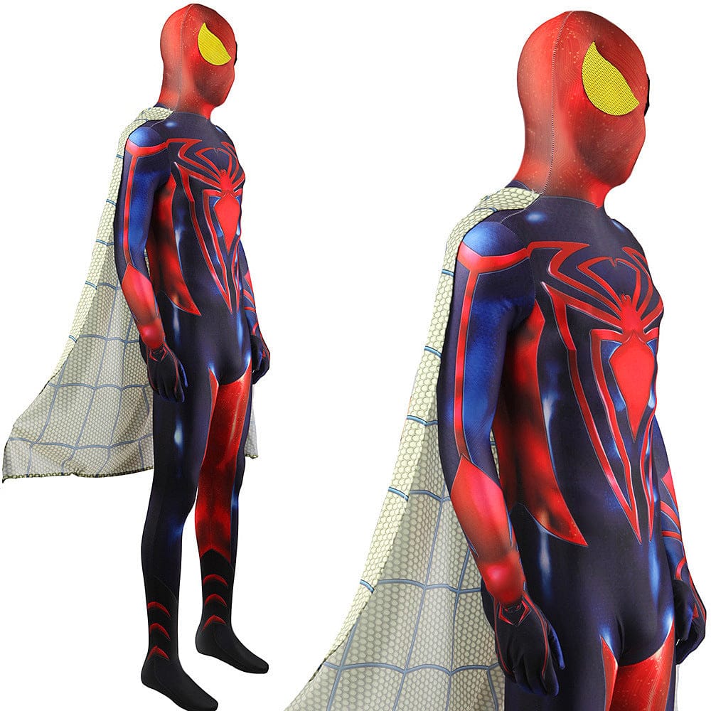 Bluture Superman Spider-man Jumpsuits Costume Adult Halloween Bodysuit
