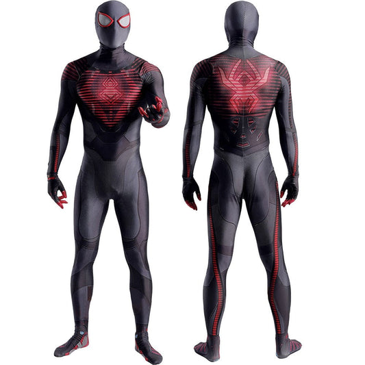 Spider-Man PS5 Miles Morales Variant Suit Jumpsuits Adult Bodysuit