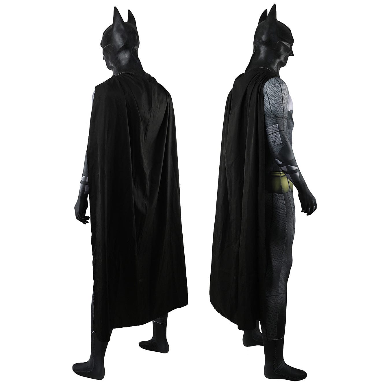 Batman The Flash Wayne Jumpsuits Costume Adult Halloween Bodysuit
