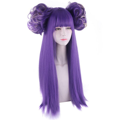 fgo fate grand order nitocris kimono version purple cosplay wigs