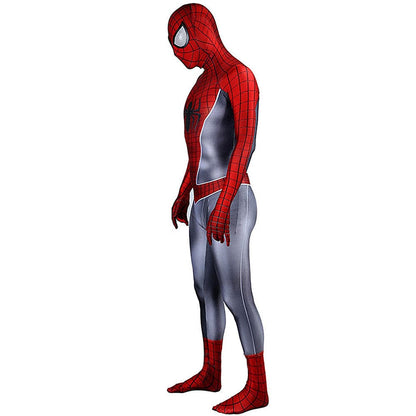 New Ultimate Spider man Jumpsuits Costume Adult Halloween Bodysuit