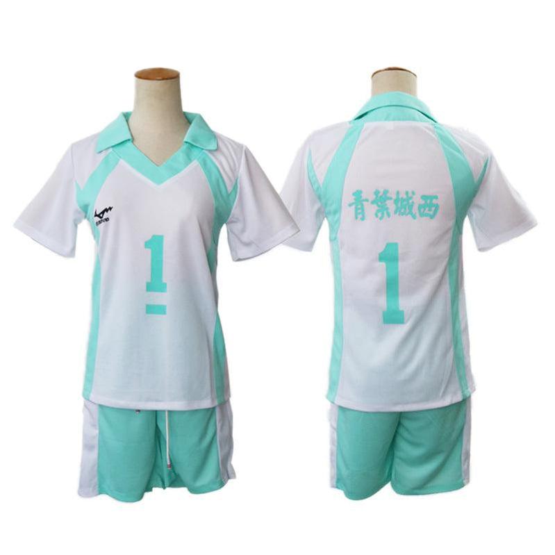 anime haikyuu aobajohsai high oikawa tooru uniform cosplay costume