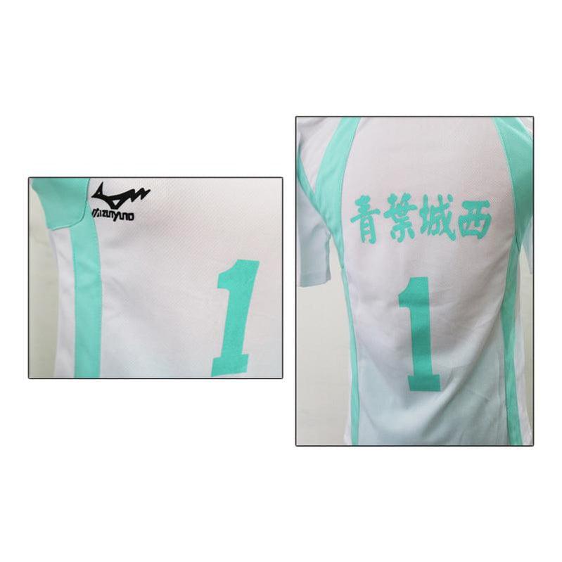 anime haikyuu aobajohsai high oikawa tooru uniform cosplay costume