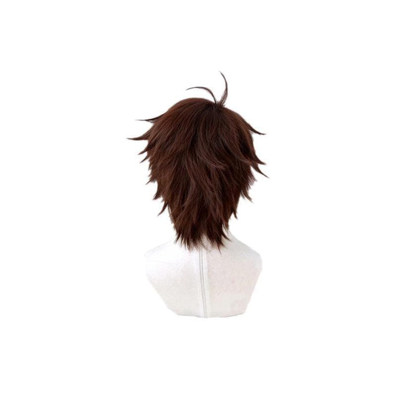 anime haikyuu aobajohsai high oikawa tooru short brown cosplay wigs