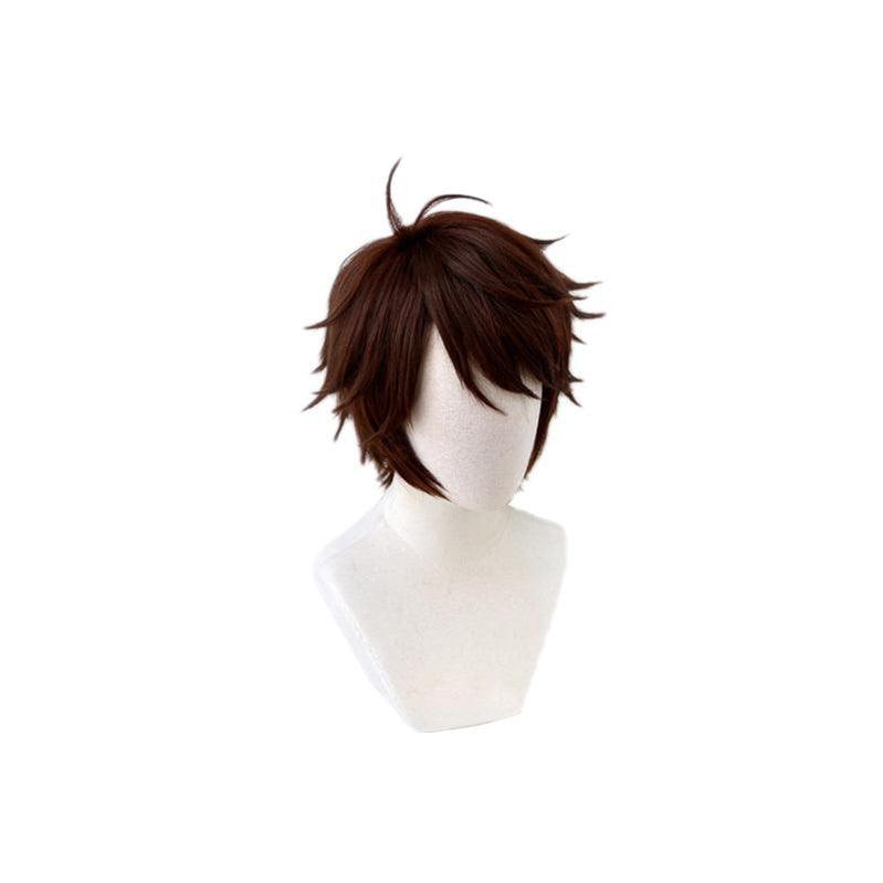 anime haikyuu aobajohsai high oikawa tooru short brown cosplay wigs