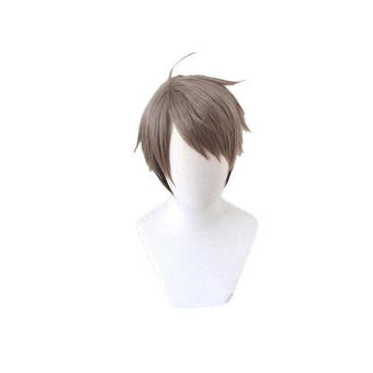 anime haikyuu osamu miya short gray cosplay wigs