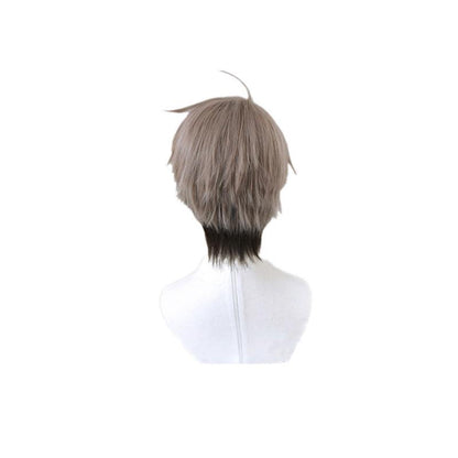 anime haikyuu osamu miya short gray cosplay wigs