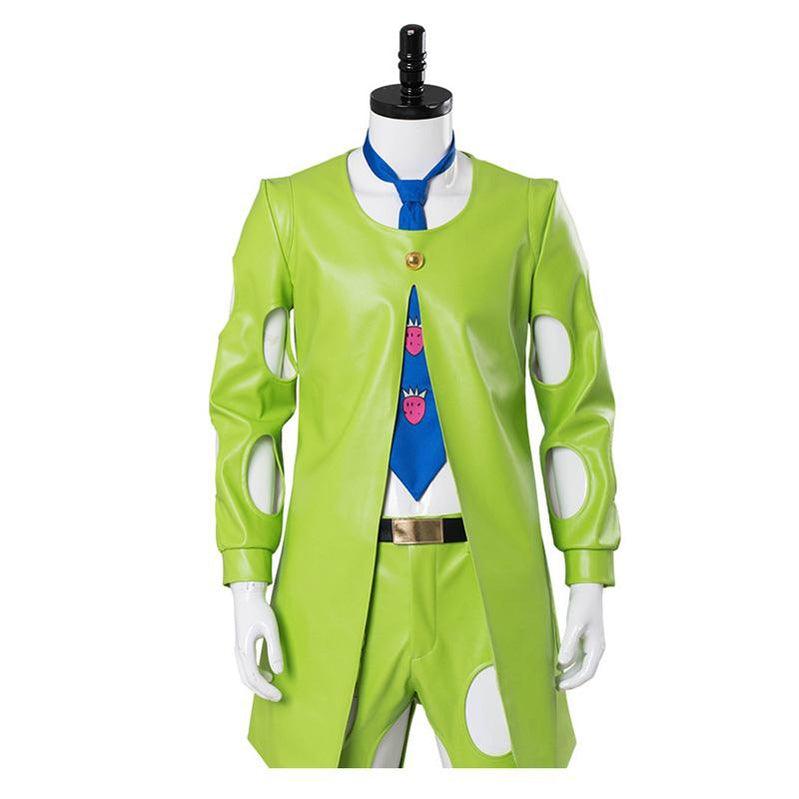 anime jojos bizarre adventure golden wind pannacotta fugo cosplay costume