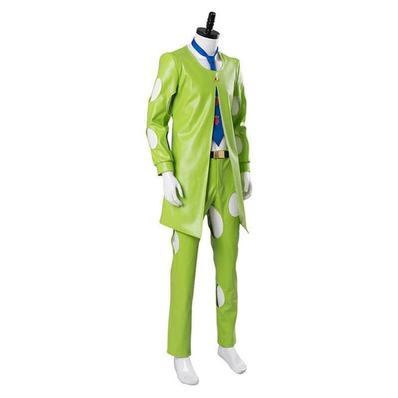 anime jojos bizarre adventure golden wind pannacotta fugo cosplay costume