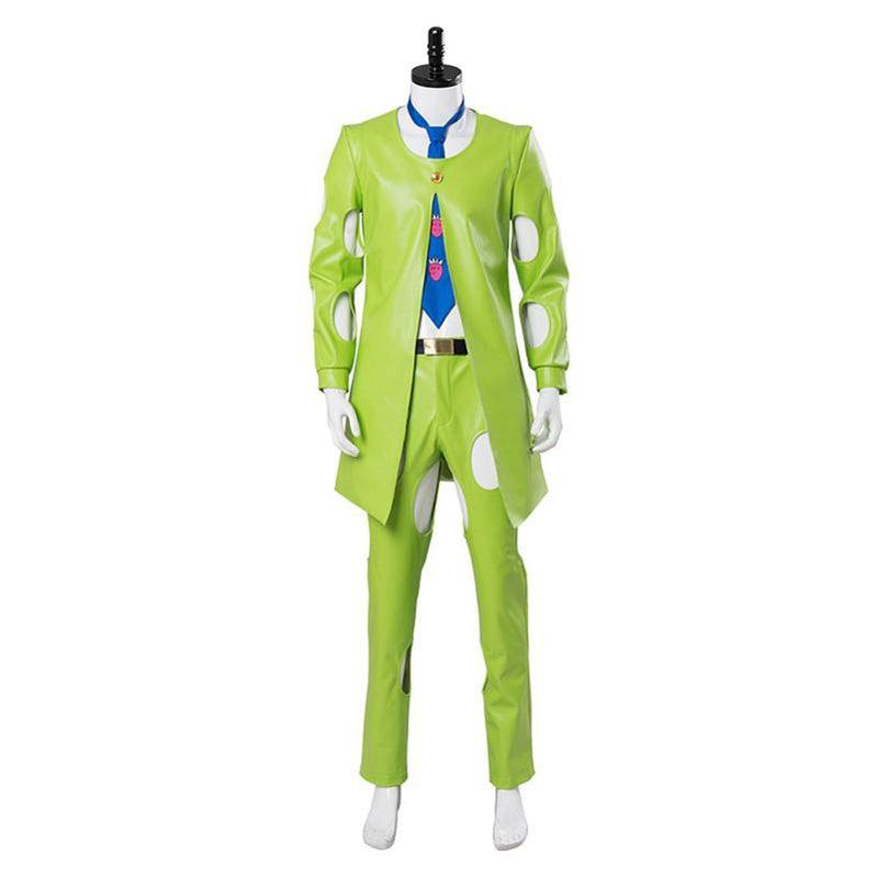 anime jojos bizarre adventure golden wind pannacotta fugo cosplay costume