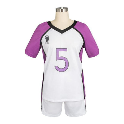 anime haikyuu shiratorizawa academy tendo satori uniform cosplay costume