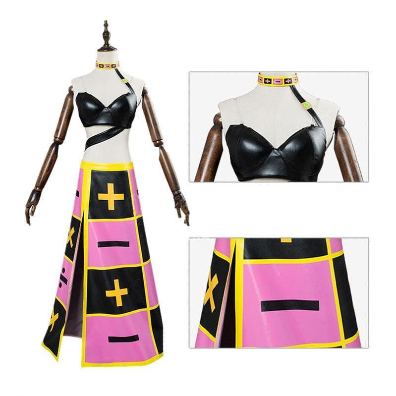 anime jojos bizarre adventure golden wind trish una cosplay costume