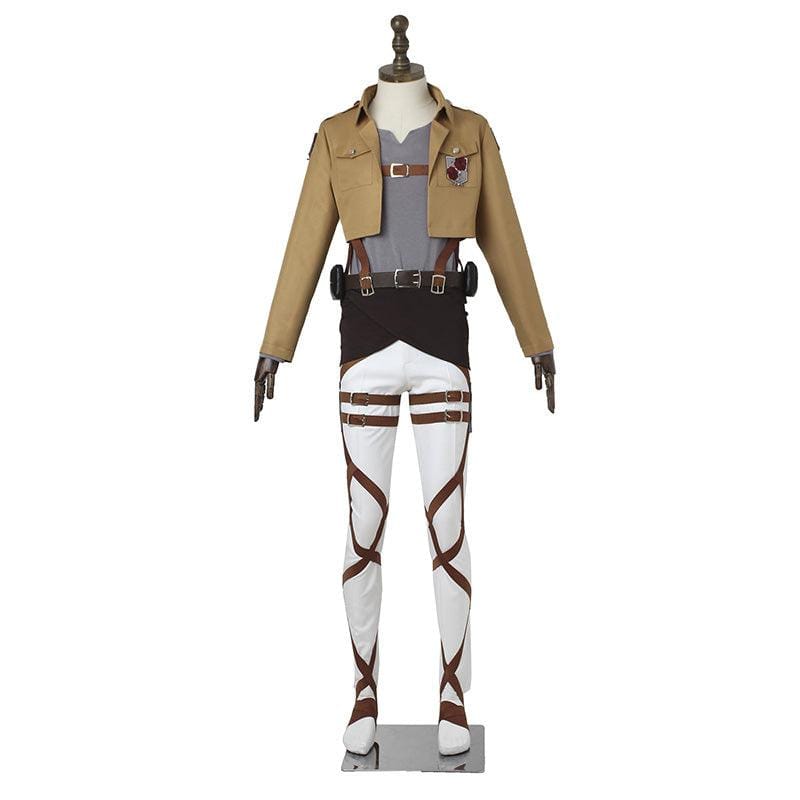 anime attack on titan garrison regiment uniform set cosplay costume