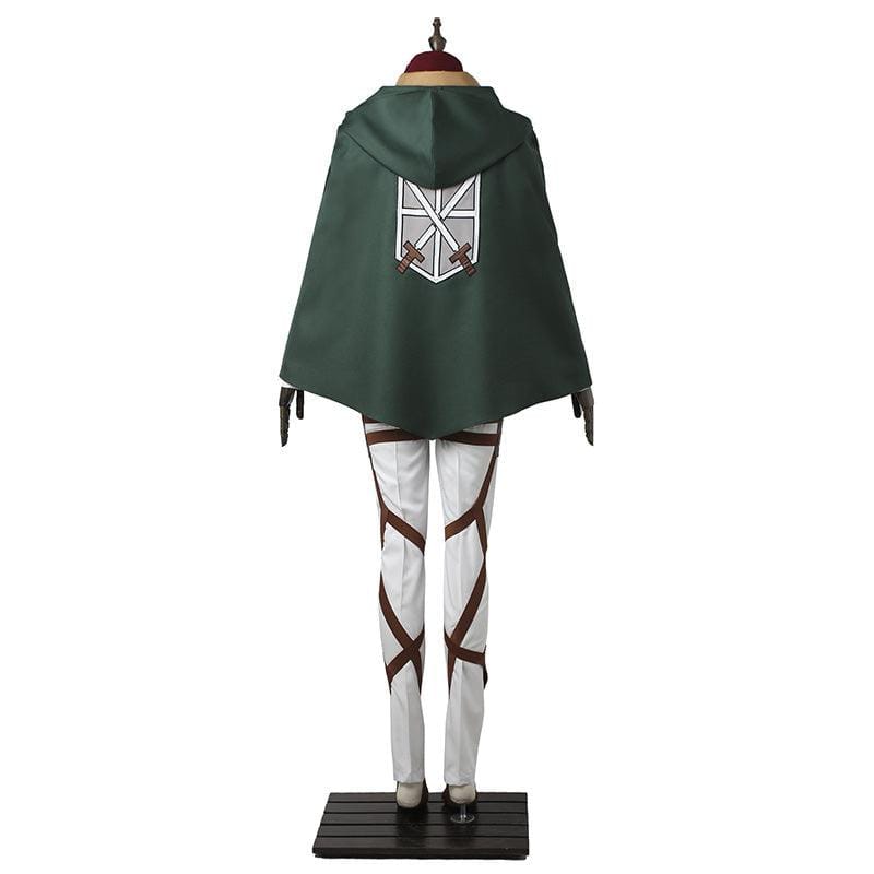anime attack on titan mikasa ackerman ttraining corps uniform set cosplay costume