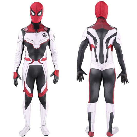 Endgame Quantum Realm Spider-Man Deadpool Suit Jumpsuit Adult Bodysuit