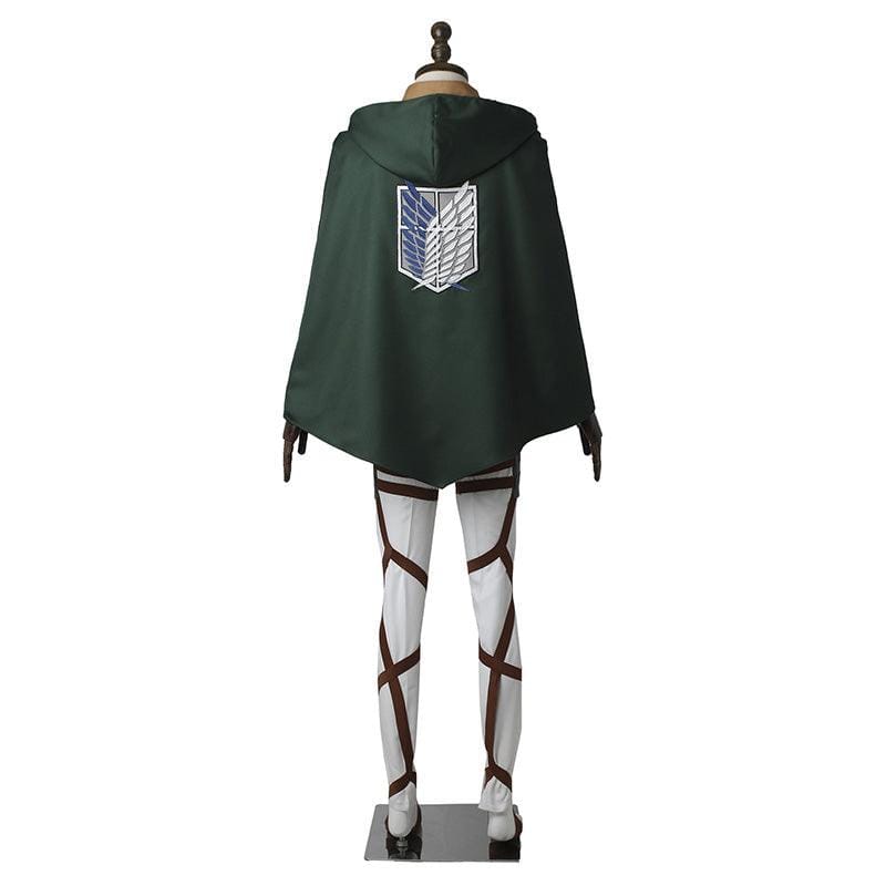 anime attack on titan levi ackerman survey corps uniform set cosplay costume