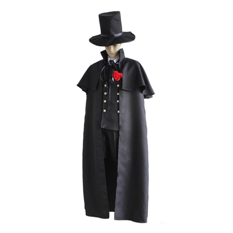 anime black butler ciel phantomhive funeral cosplay costume