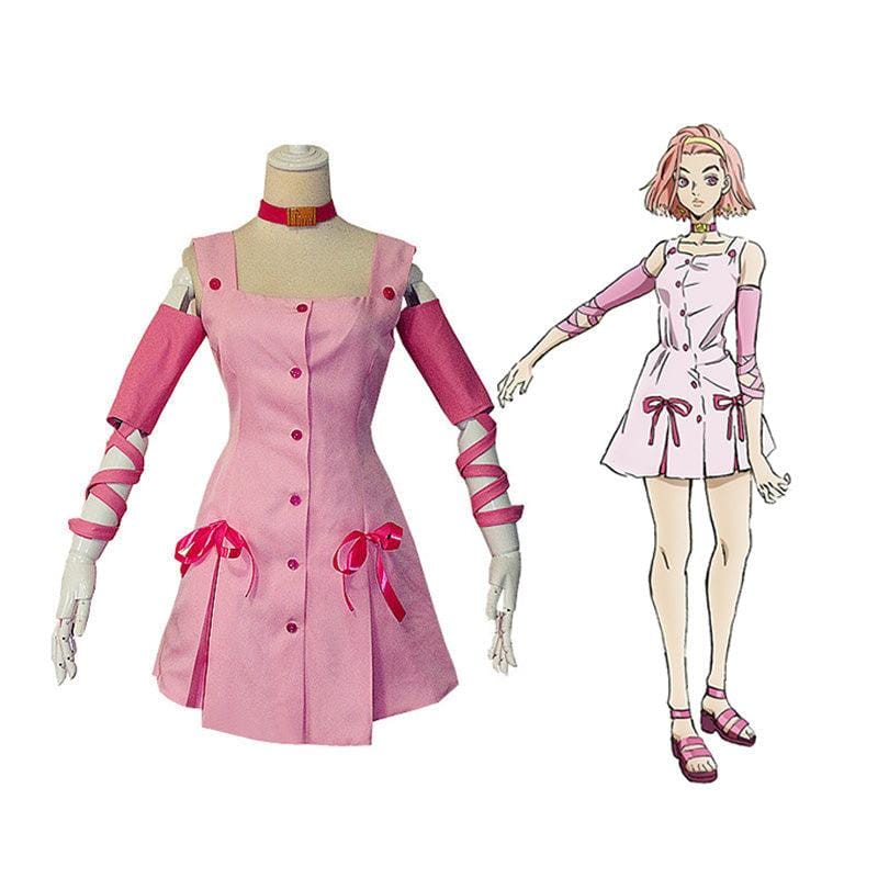 anime jojos bizarre adventure diamond is unbreakable sugimoto reimi cosplay costume