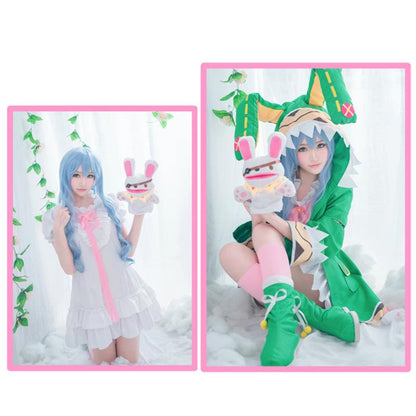 anime date a live yoshino himekawa green coat outfits cosplay costume